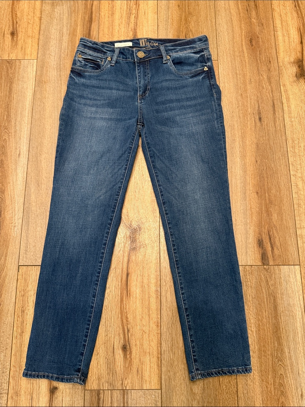 Kut from the Kloth Katy Boyfriend Straight Leg Women’s Sz 4 Ankle Denim